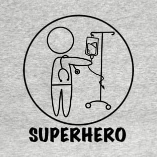 Male nurse superhero T-Shirt